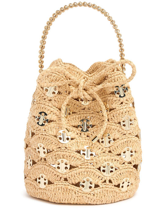 Sac à Main raffia bucket bag | Luisaviaroma