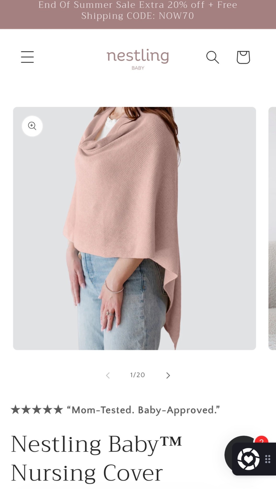 Just ordered this nursing cover! So excited to get it and use it when we are out and about!

#LTKmomlife #LTKBump #LTKBaby