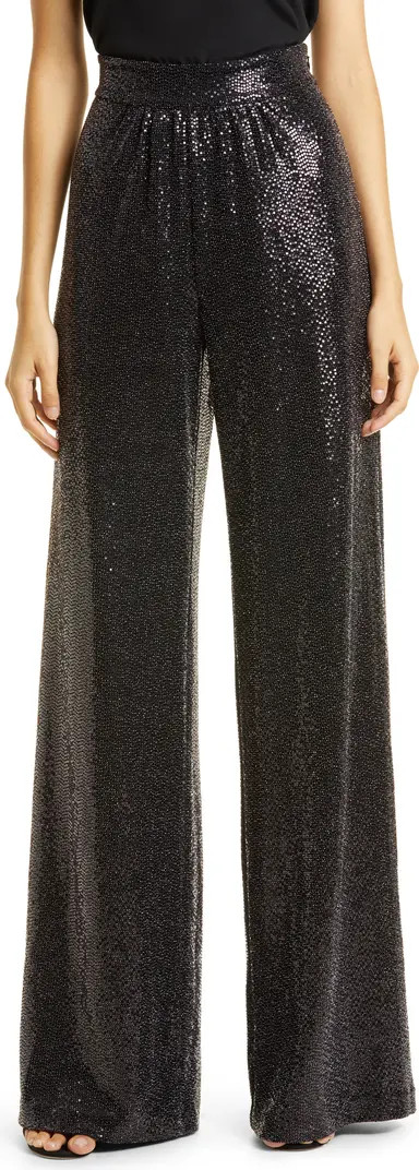 Ramy Brook Gavin Sequin Wide Leg Pants | Nordstrom | Nordstrom