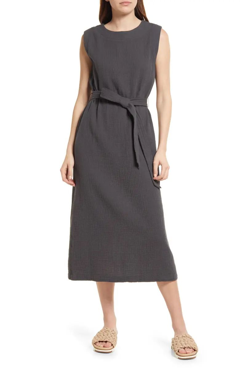 Faherty Dream Costa Sleeveless Organic Cotton Gauze Dress | Nordstrom | Nordstrom