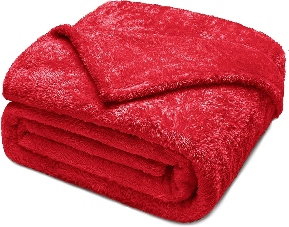 Whale Flotilla Plush Faux Fur Throw Blanket for Fall Winter, Super Soft Breathable Fluffy Fleece ... | Amazon (US)