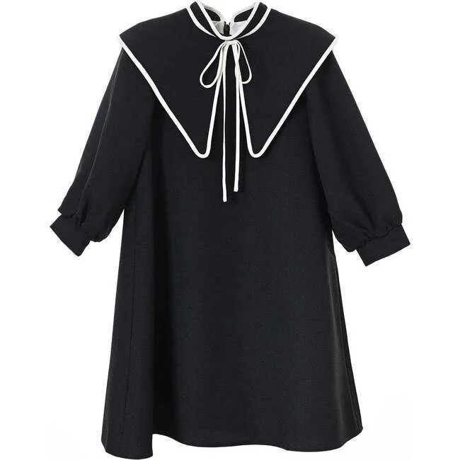 Aisabobo | Caroline dress, black, Size 5Y) | Maisonette | Maisonette