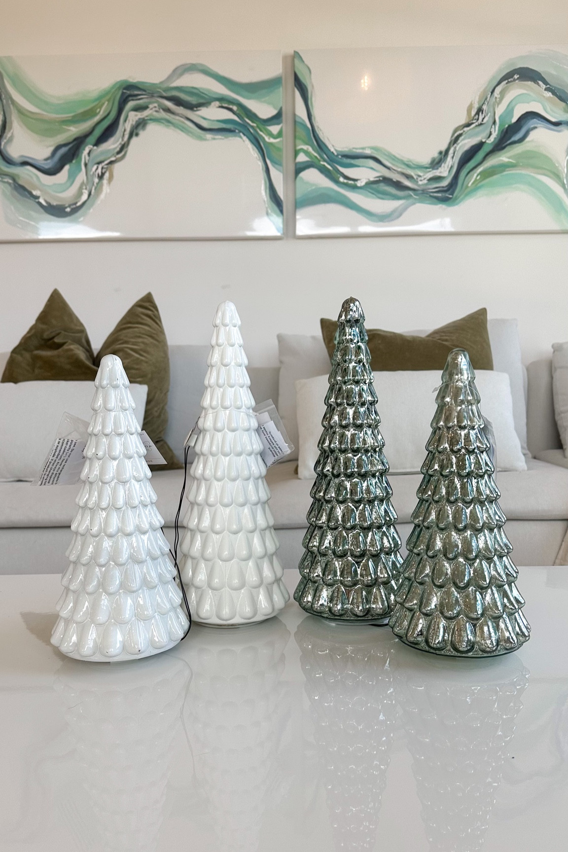 Loving these light up glass Christmas tree decor pieces from Target!  

#LTKSeasonal #LTKhome #LTKHoliday
