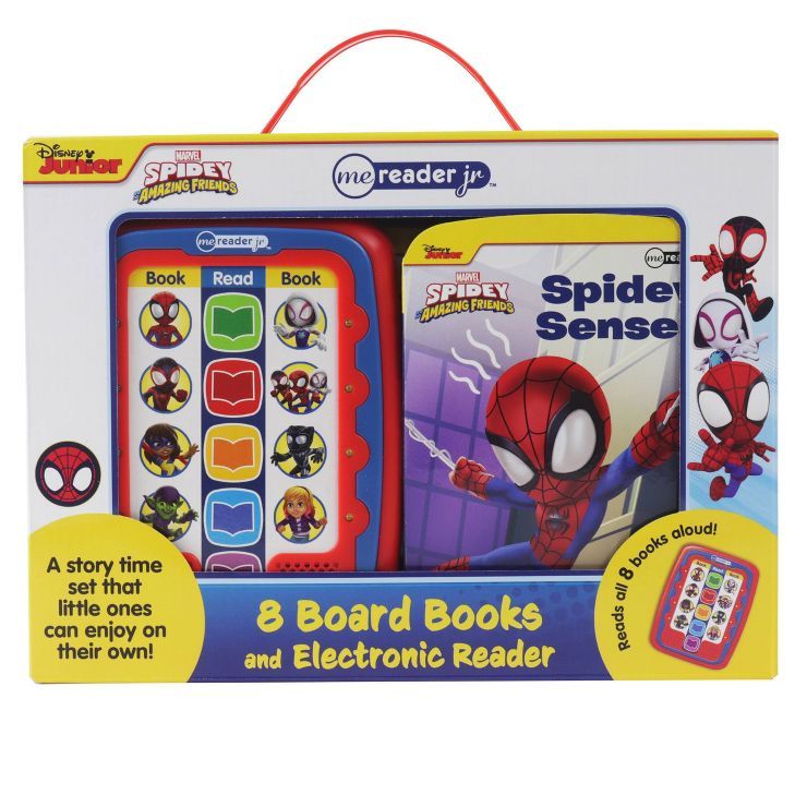Spidey and His Amazing Friends Electronic Me Reader Junior 8-Book Boxed Set | Target