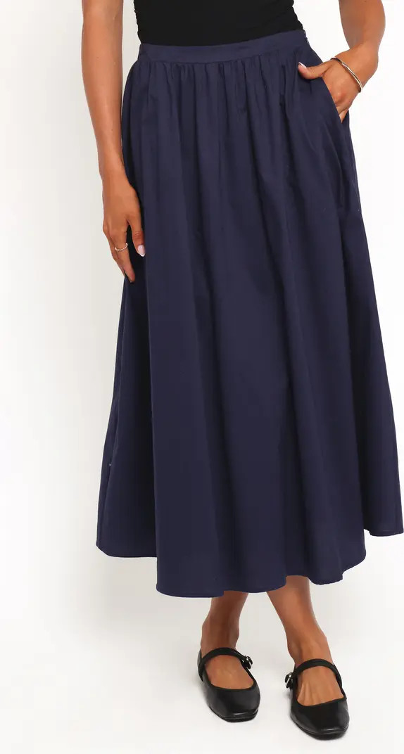 Oakley Pleated Midi Skirt | Nordstrom