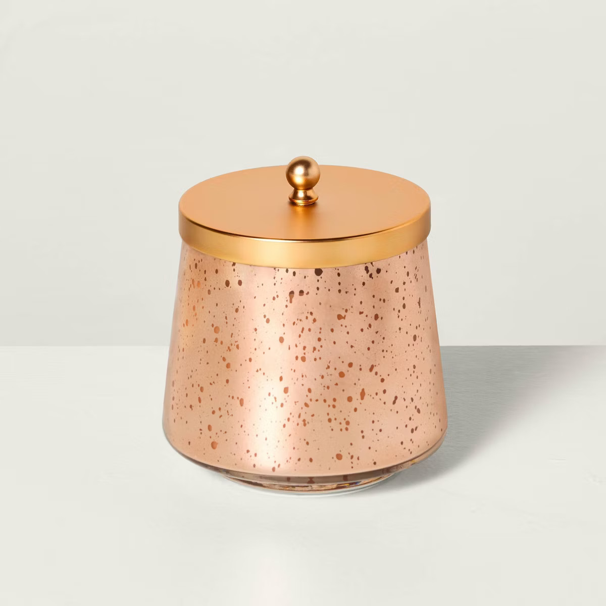 Mercury Glass Balsam & Berry Lidded Christmas Jar Candle Silver 12oz - Hearth & Hand™ with Magn... | Target