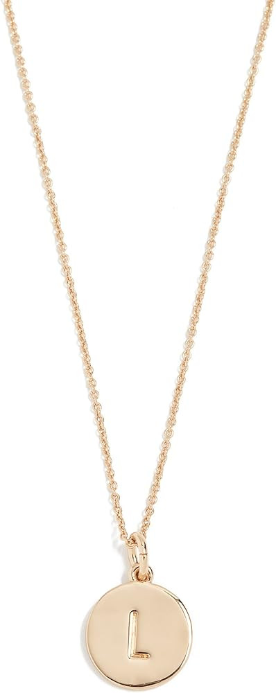 kate spade new york Gold-Tone Alphabet Pendant Necklace, 18" | Amazon (US)