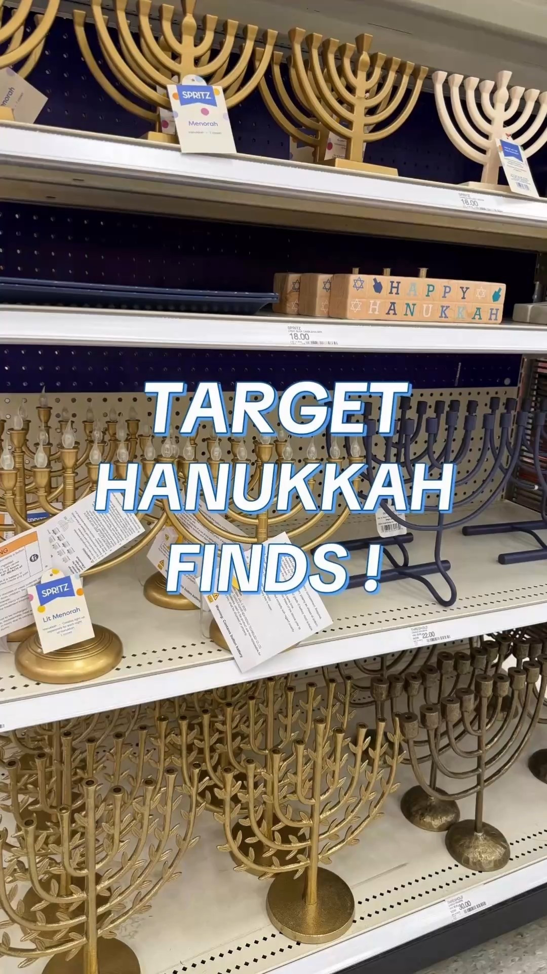 TARGET HANUKKAH FINDS !
the hanukkah decor @ target is so cute i had to share. from multiple menorahs to choose from and other decor like pillows, table pieces, dreidels, and more this high holiday will have your home done up. there is so much diversity during the holiday season i had to share.

#LTKHoliday #LTKSeasonal #LTKSaleAlert
