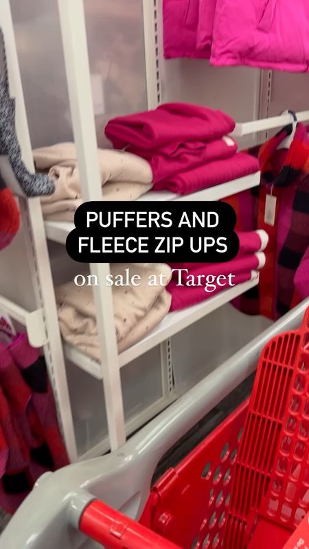 Colorful puffers and fleece checkered zip ups at target 

#LTKHoliday #LTKunder50 #LTKSeasonal