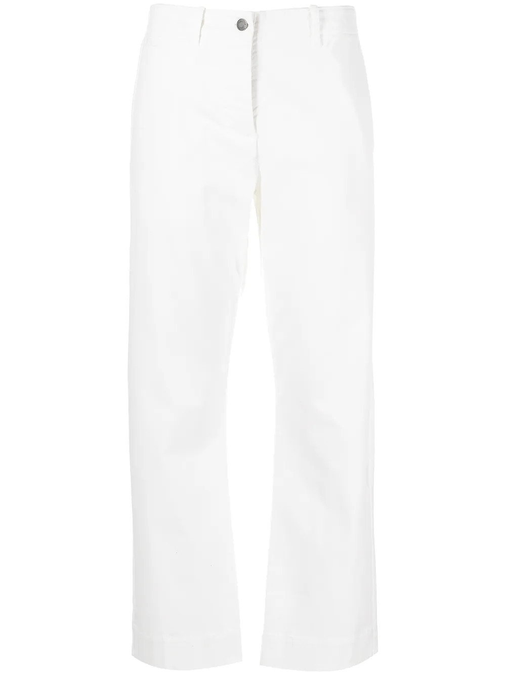 Nili Lotan Tomboy straight-leg jeans - White | Farfetch Global