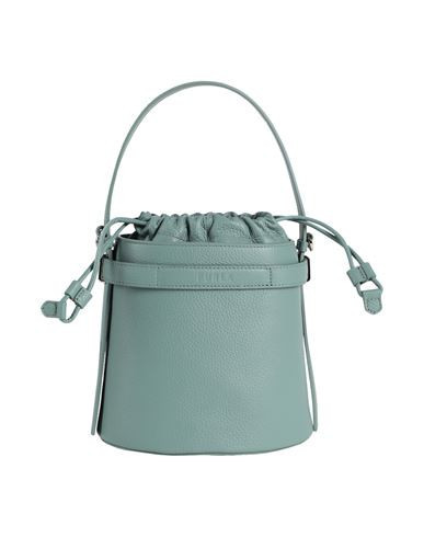 Furla Furla Giove Mini Bucket Bag Woman Shoulder bag Sage green Size - Leather | YOOX (US)