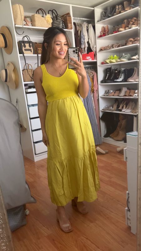 Yellow dress, bump friendly, size small, maternity, red dress boutique 

#LTKstyletip #LTKbump #LTKFind