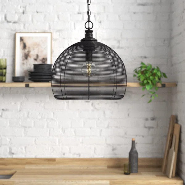 Callan 1 - Light Lantern Dome Pendant | Wayfair North America