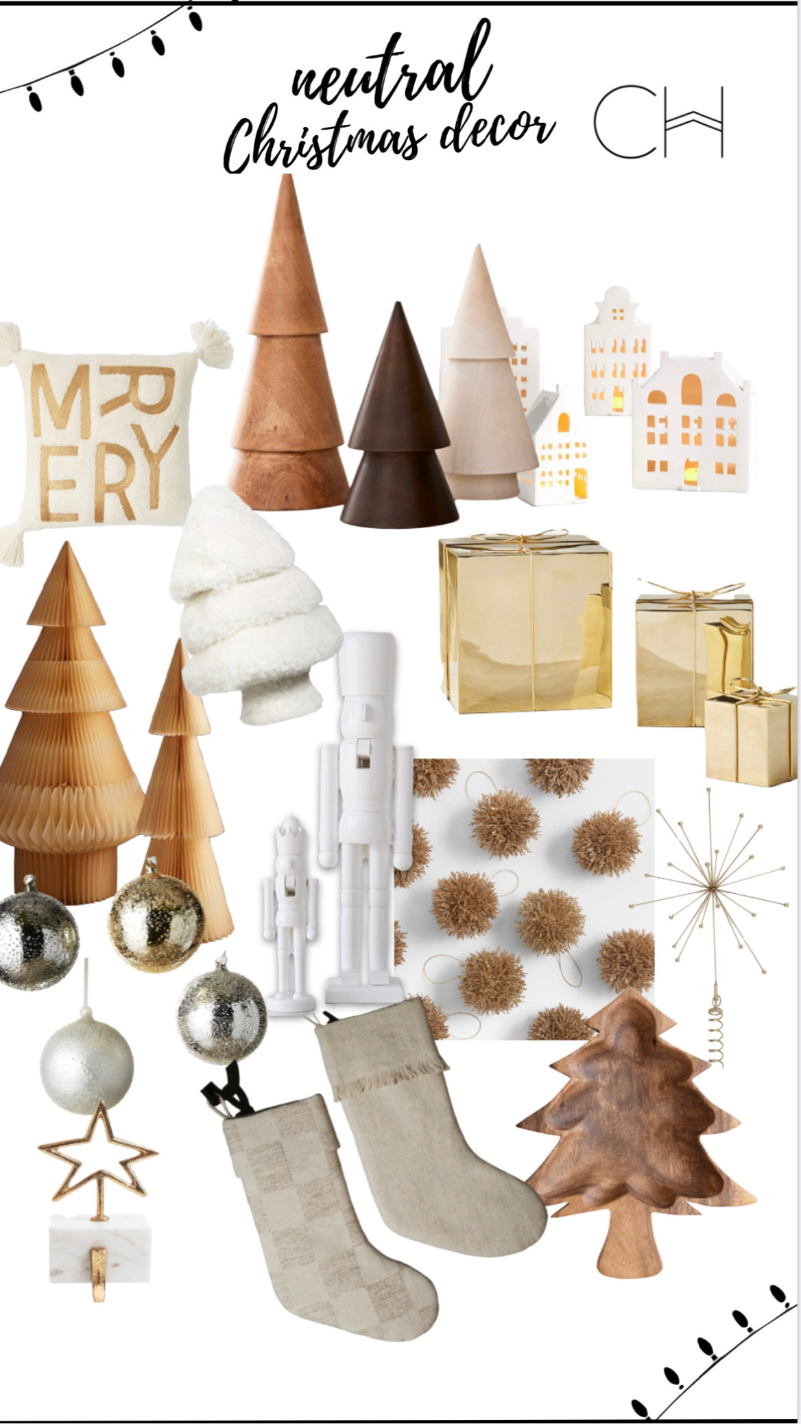 Neutral holiday decor  🌟 

Sale 

#LTKHoliday #LTKhome