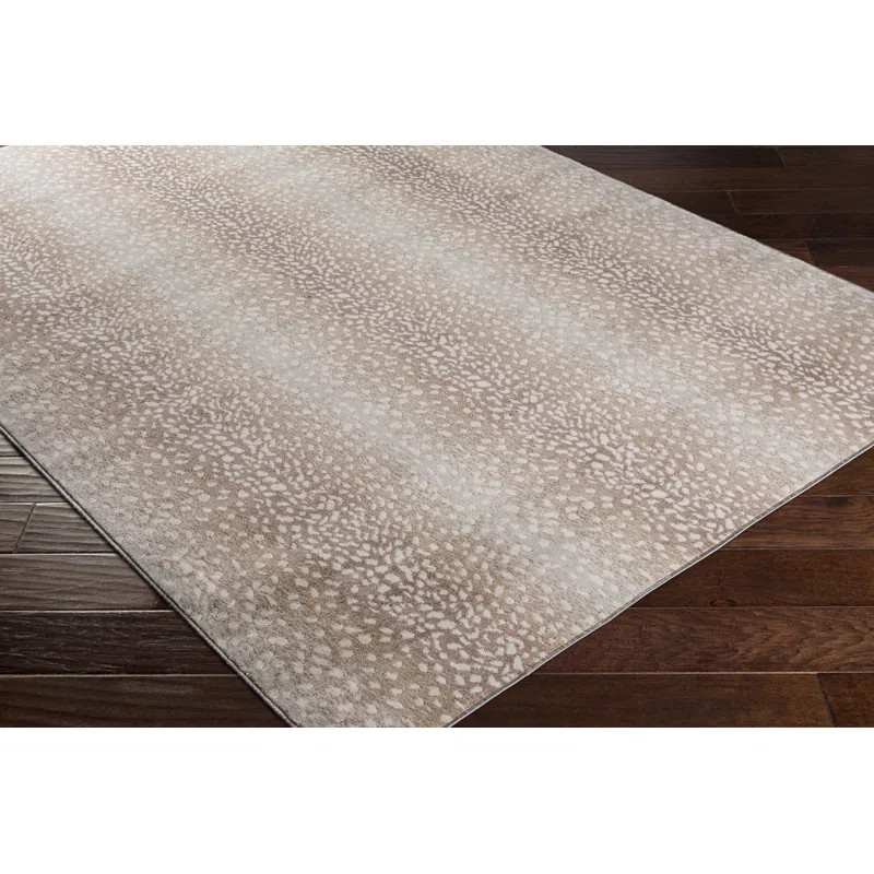 Angelick Camel/Light Gray Area Rug | Wayfair North America