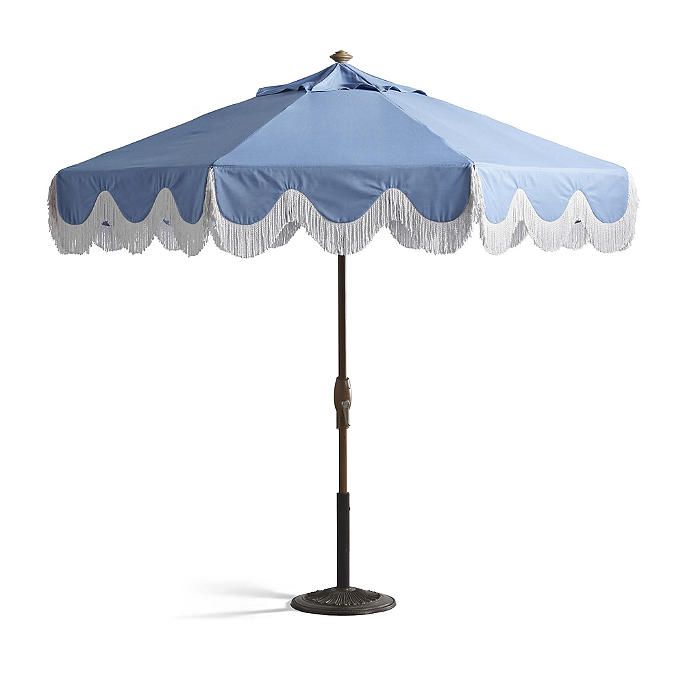 Milos Designer Umbrella | Frontgate | Frontgate