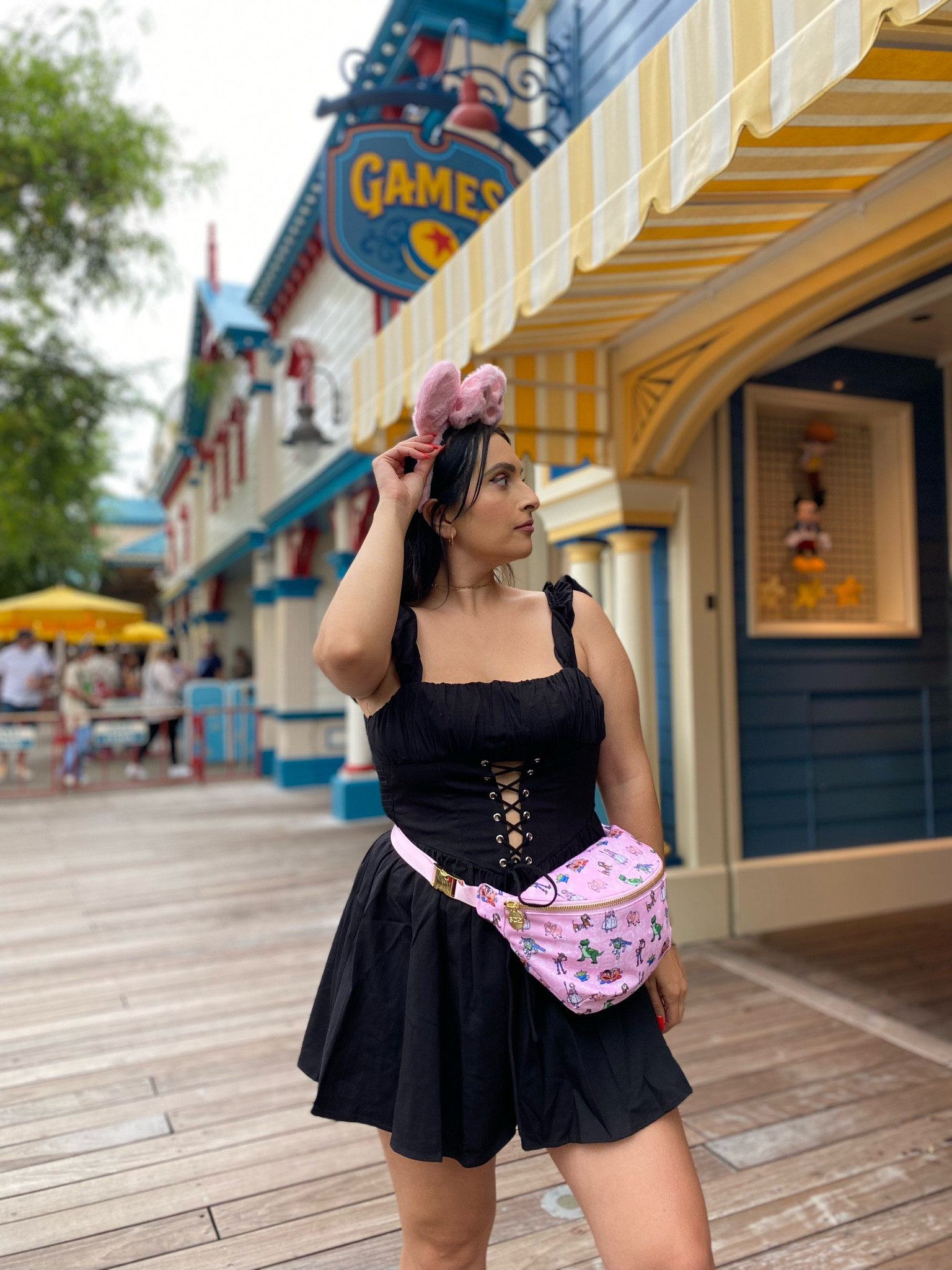 Ears are from Disneyland (they come in and out of stock)
Bag is Stoney clover and is sold out atm 

#LTKunder50 #LTKFind #LTKstyletip