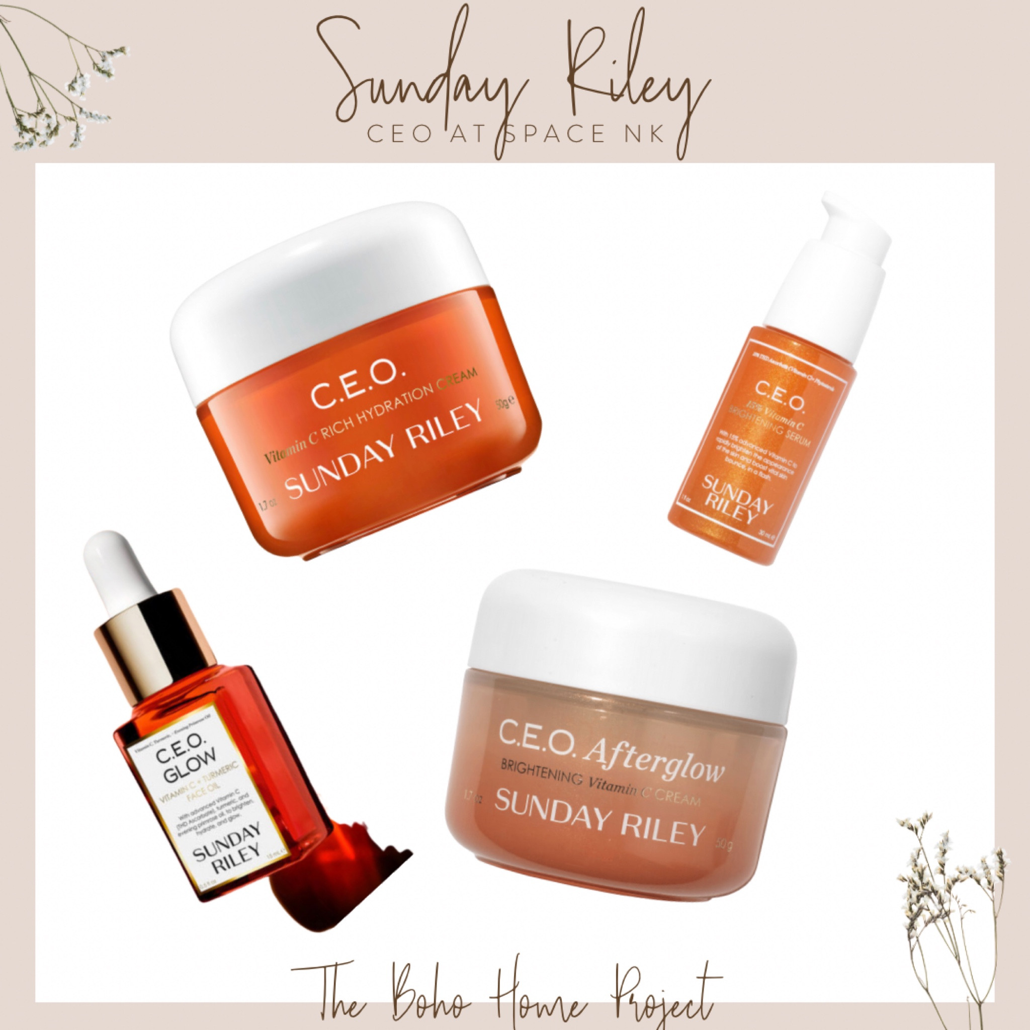 CEO 
Sunday Riley 
Space NK 

#LTKeurope #LTKhome #LTKSeasonal