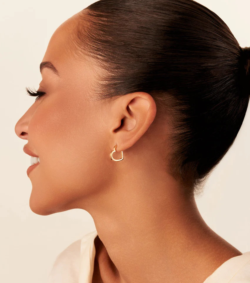 Young Love Hoop Earrings (Gold) | Abbott Lyon