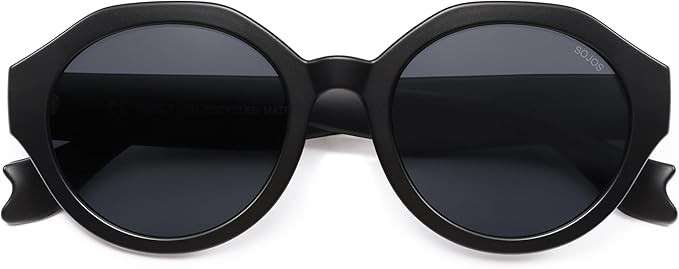 SOJOS Ocean Collection Round Sunglasses Recycled Fishing Net Frame Eco-Friendly UV400 Polarized L... | Amazon (US)