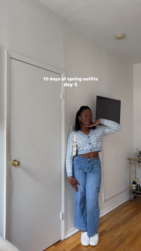 Spring outfits, denim pants, spring fashion, spring style, outfit inspo, sweater outfit, cargo pants, white shoes, purse, casual outfit, work outfit, everyday outfit, sneakers

#LTKSpringSale #LTKsalealert #LTKfindsunder100