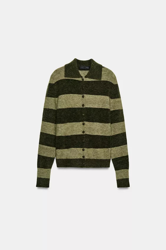 STRIPED CARDIGAN | Zara UK