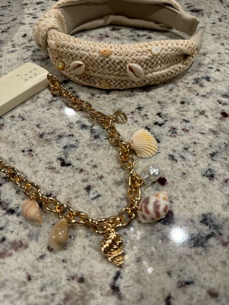 Summer shell accessories at target! Love this charm necklace and shell embellished wicker headband 

#LTKSeasonal #LTKstyletip