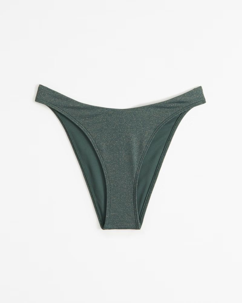 Women's High-Leg Cheeky Bottom | Women's Swimwear | Abercrombie.com | Abercrombie & Fitch (US)