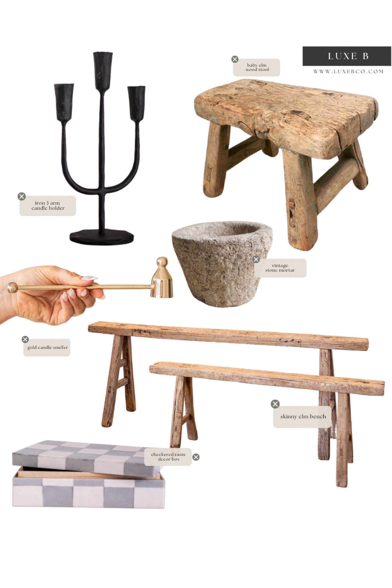 Luxe B Co. Vintage Found Items 

#LTKhome