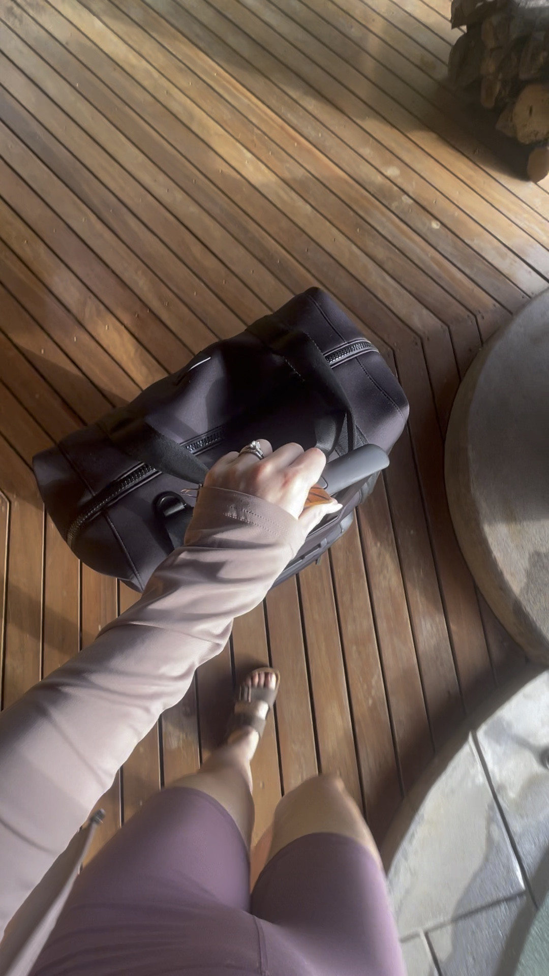 Checking out of my eco-lodge, carry-on only 

#LTKtravel #LTKstyletip #LTKfitness