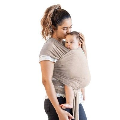 Moby Wrap Elements Baby Wrap Carrier - Taupe | Target