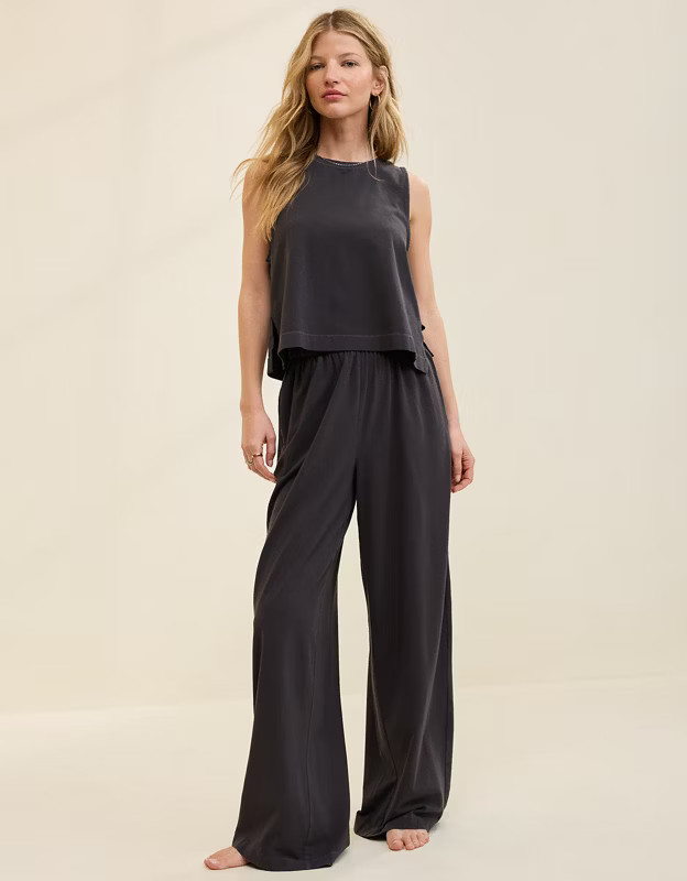 Aerie Dream Jersey Trouser PJ | Aerie