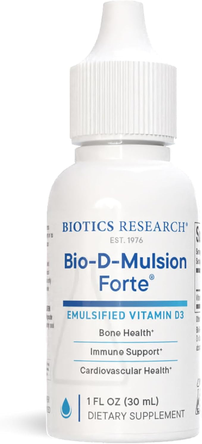 Biotics Research Bio-D-Mulsion Forte Liquid Vitamin D Drops 4000 IU – Vitamin D3 2000iu /Drop f... | Amazon (US)