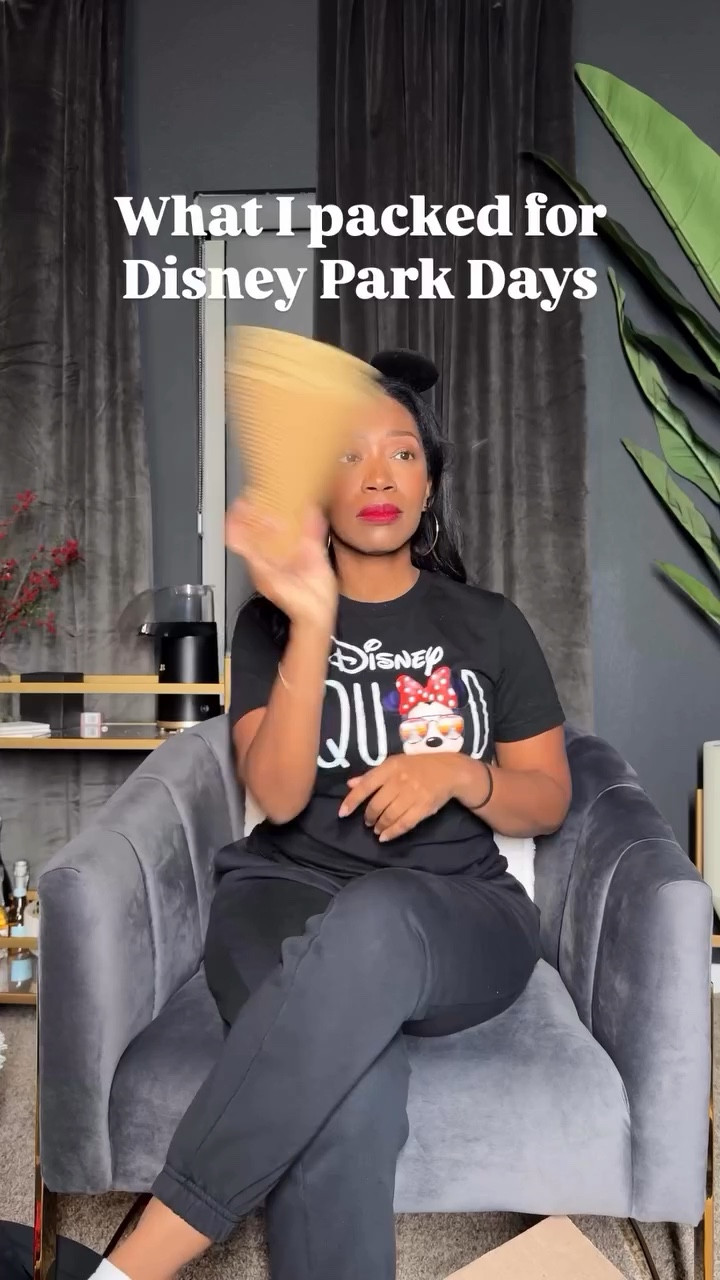 I hear a lot of yall are heading to Disney for the holidays. Here’s what I took to survive long park days. 

“DISNEY” for the 🔗 
https://liketk.it/5E3NO

#whattopack #whatsinmybag #disneyparks