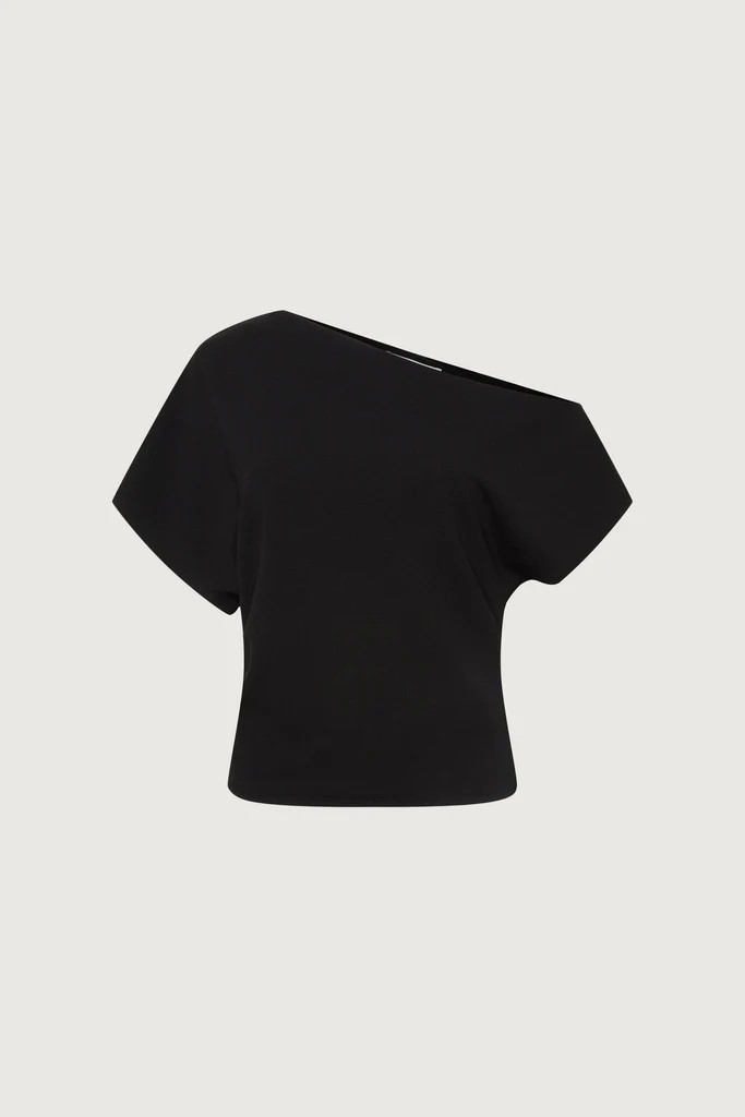 ASYMMETRICAL OFF SHOULDER TOP | OAK + FORT