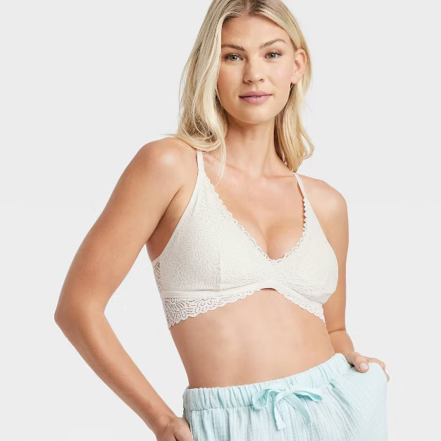 Women's Lace Removable Pad Bralette - Auden™ | Target