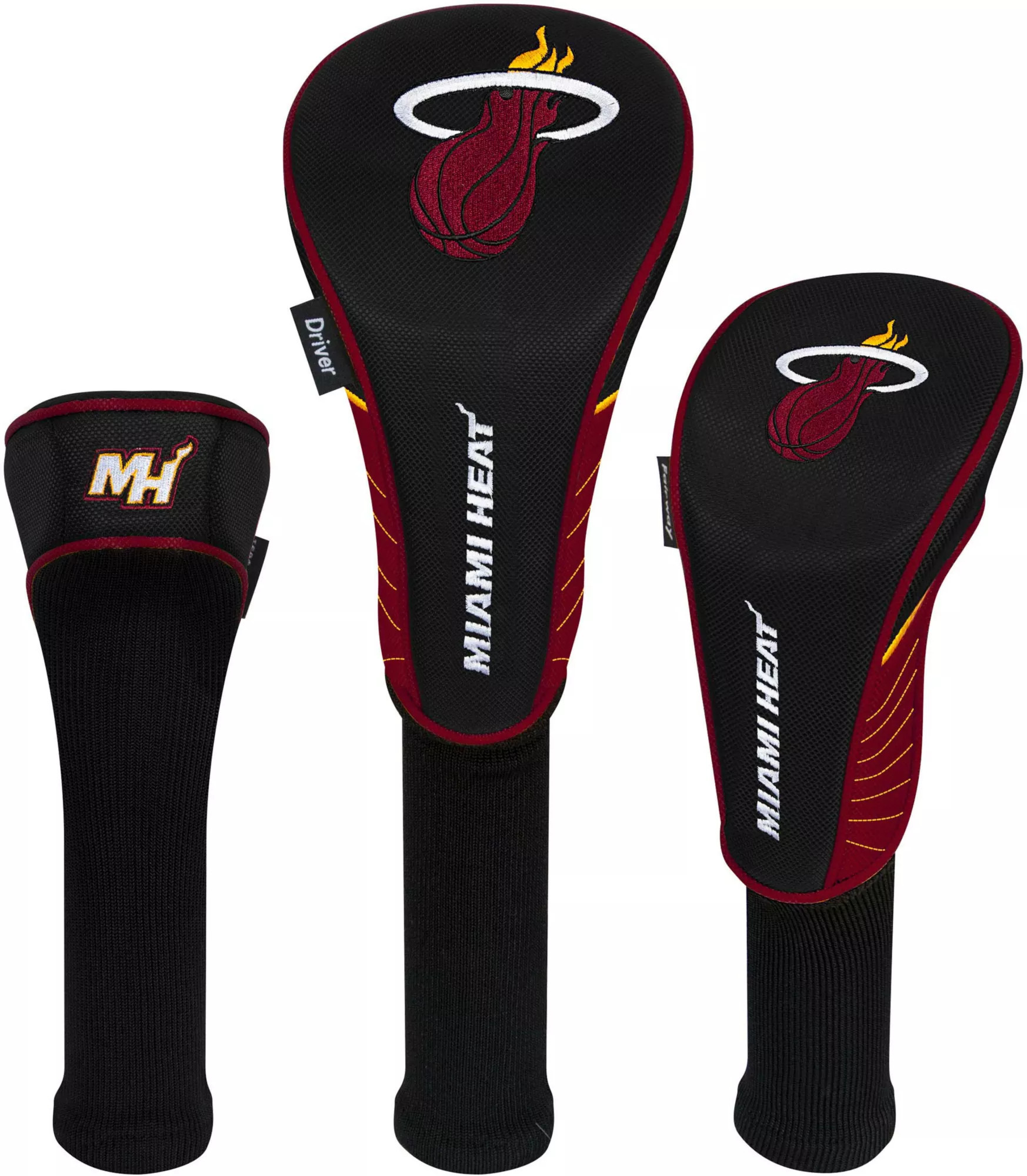 Team Effort Miami Heat Headcovers - 3 Pack | DICK'S Sporting Goods