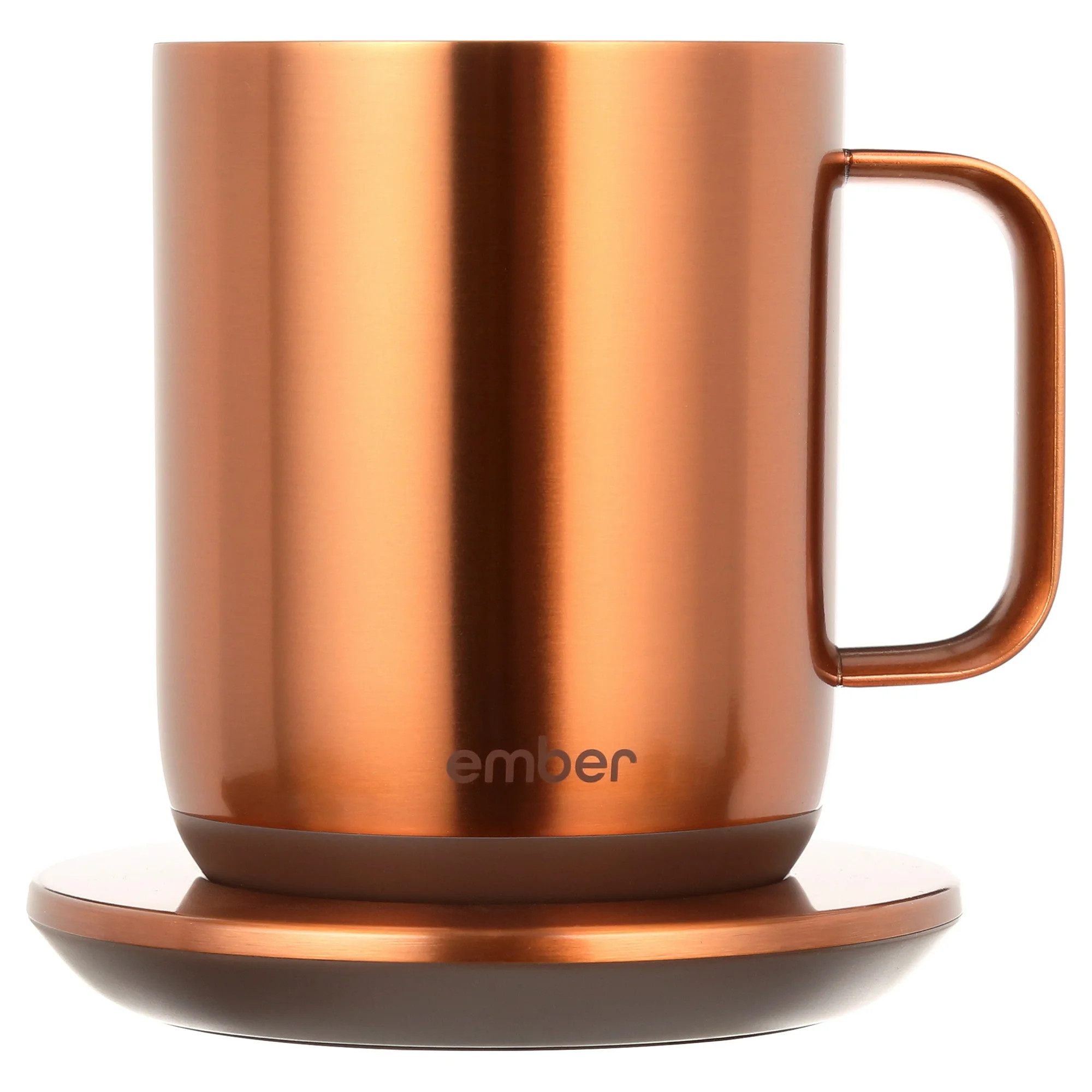 Open Box Ember Temperature Control Smart Mug 2, 10 oz, Copper, Up To 1.5-hr Battery Life - App Co... | Walmart (US)