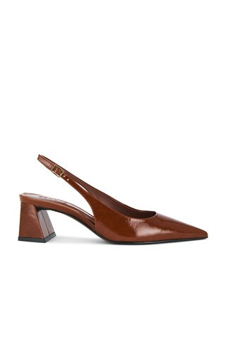 Schutz Rhonda Mid Pump in Caramel Top from Revolve.com | Revolve Clothing (Global)