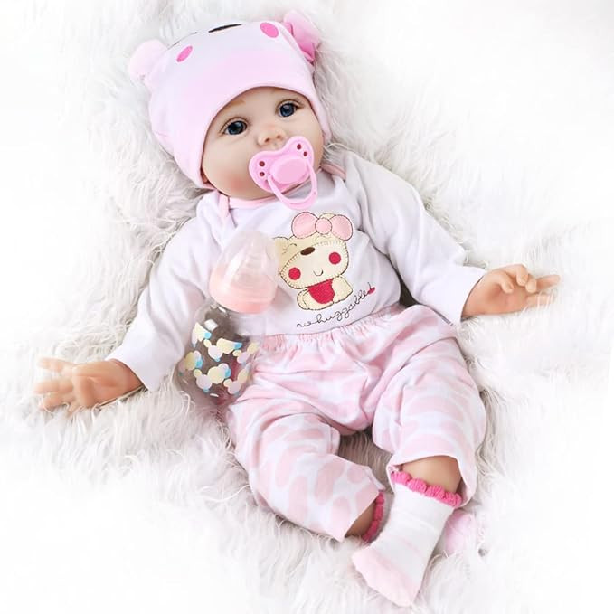 CHAREX Reborn Baby Dolls Girl - 16 Inches Realistic Soft Vinyl Newborn Baby Doll That Look Real, ... | Amazon (US)