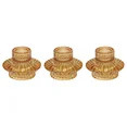 HofferRuffer Set of 3 Taper Glass Candle Holders, 2 in 1 Votive Candlestick Holders for Taper Can... | Walmart (US)