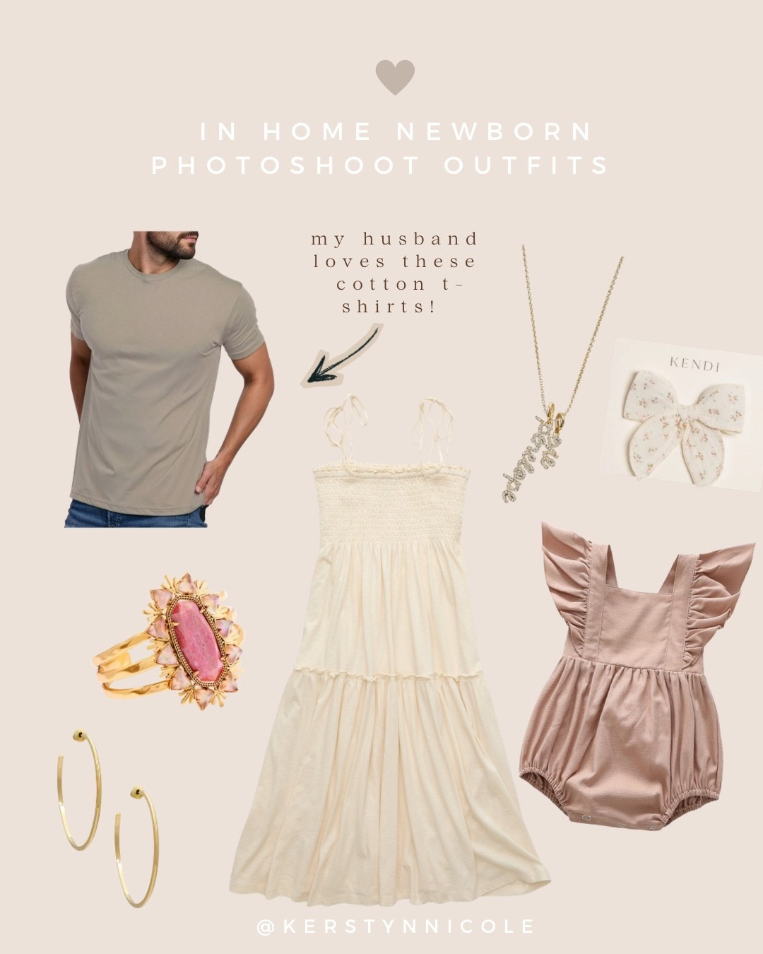 In home newborn photoshoot outfits for baby, mom + dad! 

#LTKMens #LTKBaby #LTKmomlife