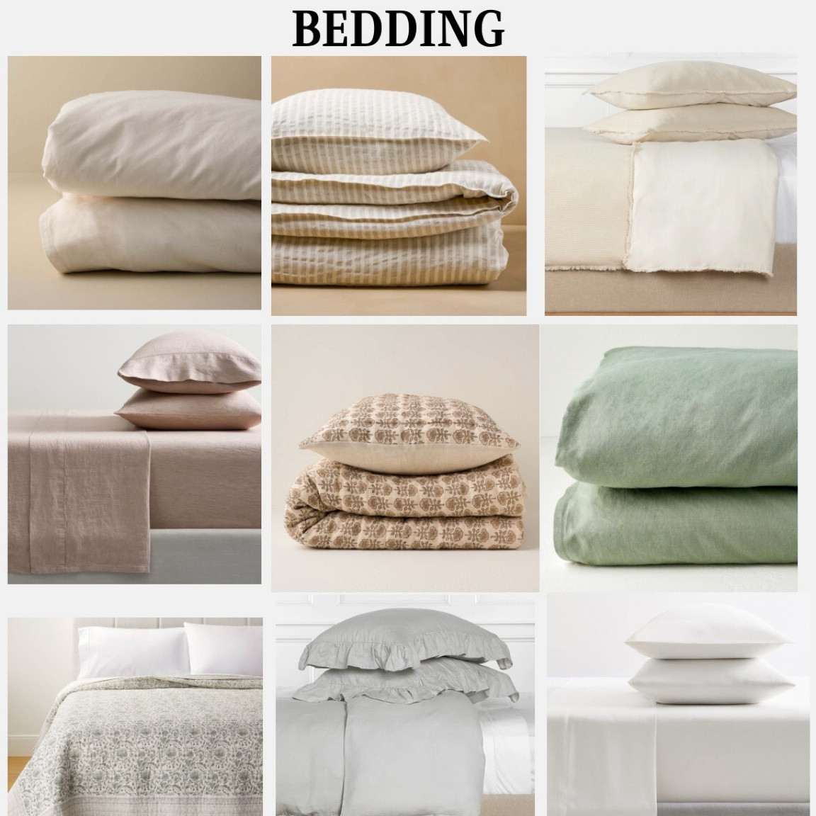 Some of my favorite bedding options for every room of your home. 🛏️ 
Bedding
Bed sheets
Linens 
Love the Tencel sheets and linen duvet covers
Newvisionhome
Decor corner 
Magnolia
Linen
Mcgeeandco

#LTKhome #LTKstyletip #LTKfamily
