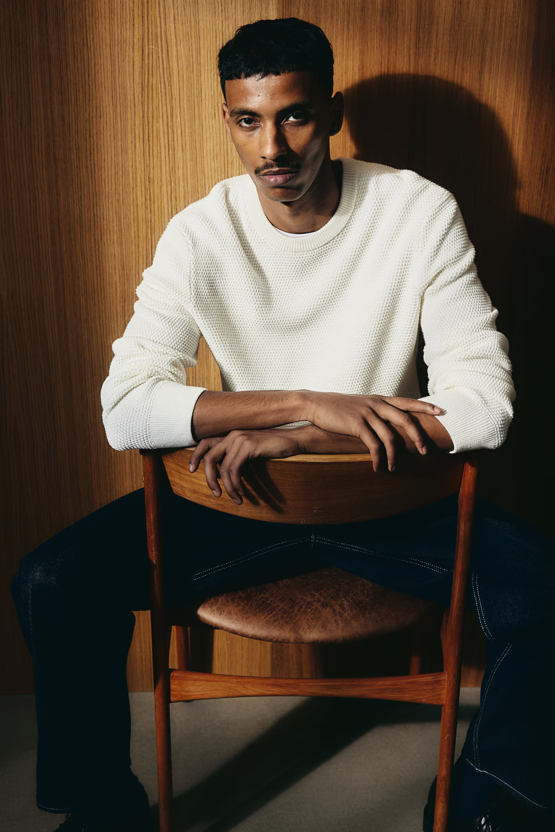 Regular Fit Waffled Sweater | H&M (US + CA)