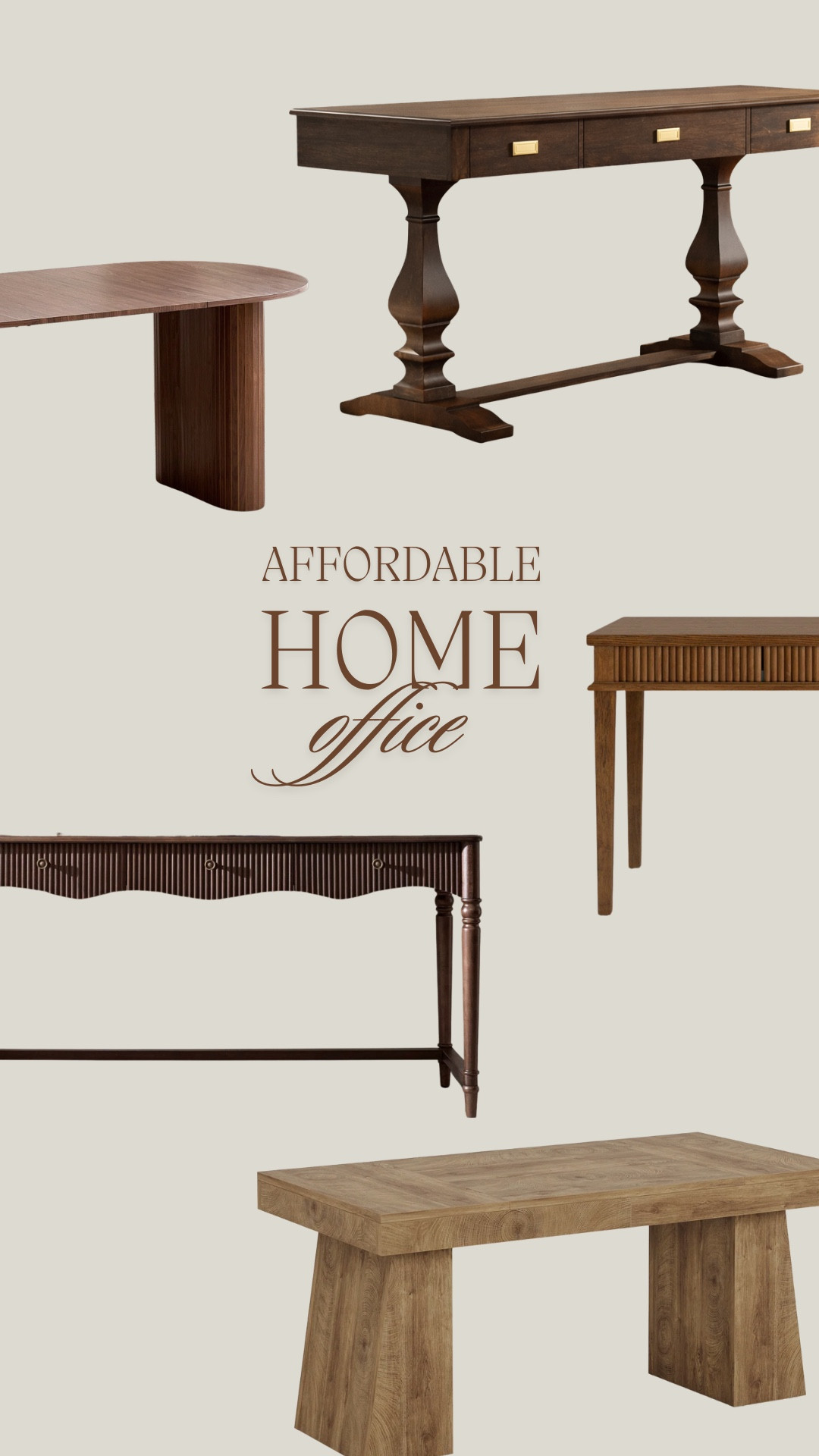 Affordable Home office desks that look high-end! 

#LTKHome