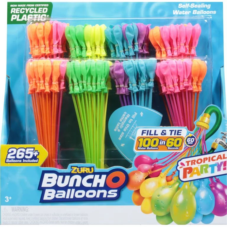Bunch O Balloons Bob Tropical Party 8pk | Walmart (US)