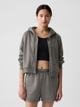 Vintage Soft Cropped Hoodie | Gap (US)