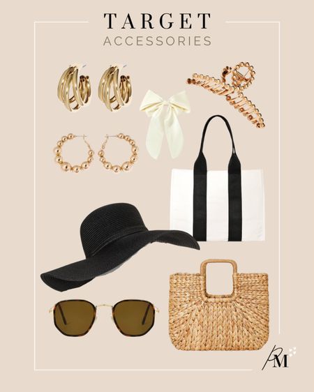 target accessories perfect for the summer season  

#LTKstyletip #LTKunder50 #LTKSeasonal