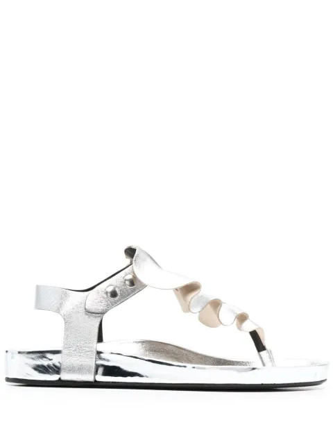 Isabel Marantruffle-trim sandals | Farfetch Global