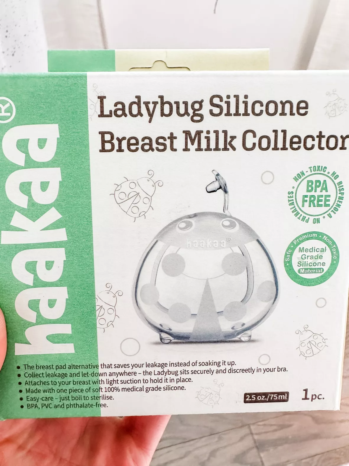 Haakaa Ladybug Silicone Breast Milk Collector